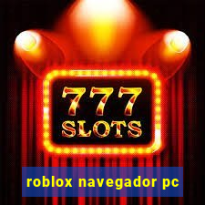 roblox navegador pc